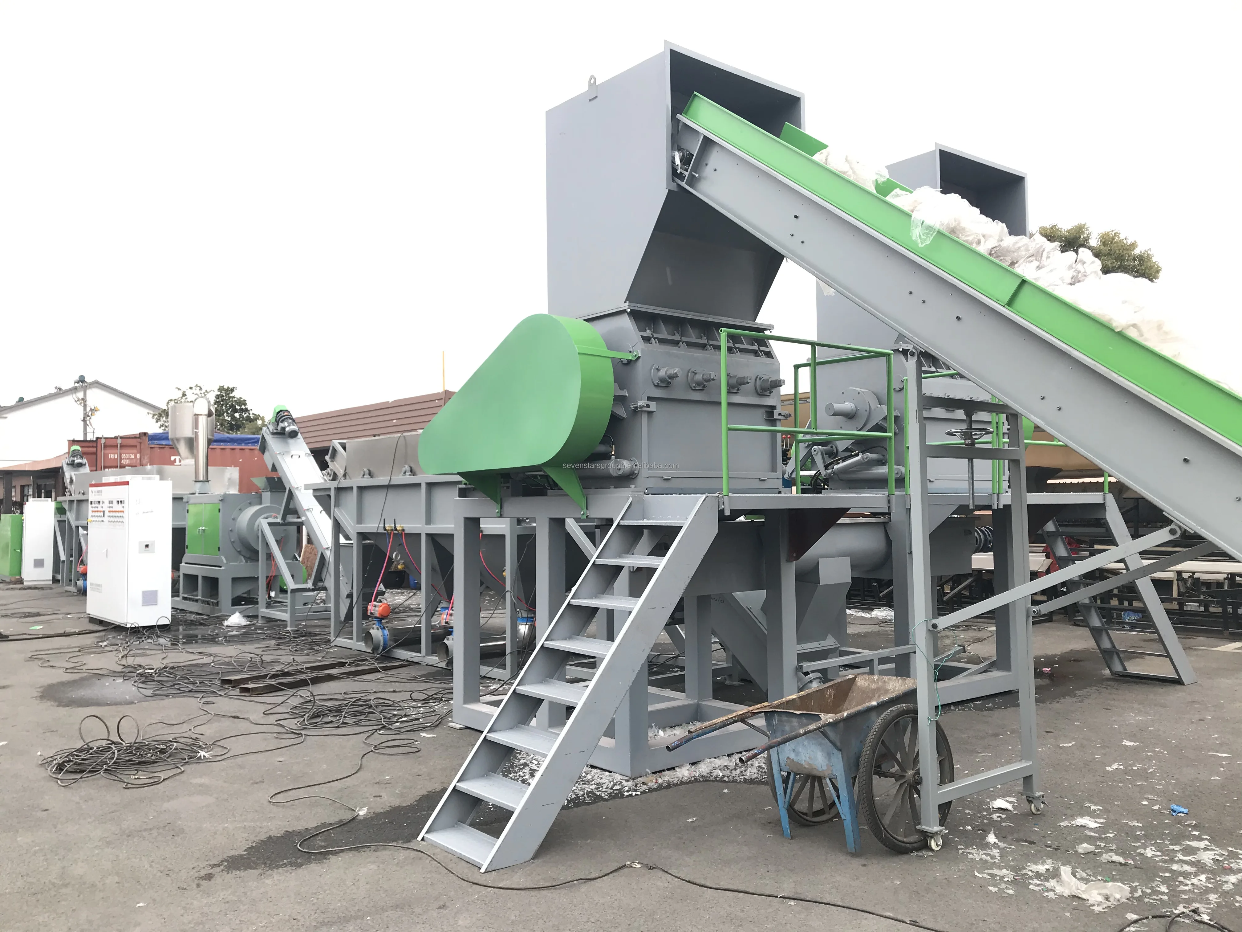 High Speed Friction Washer Plastic Washing Machine For Plastic Recycling Washing Line