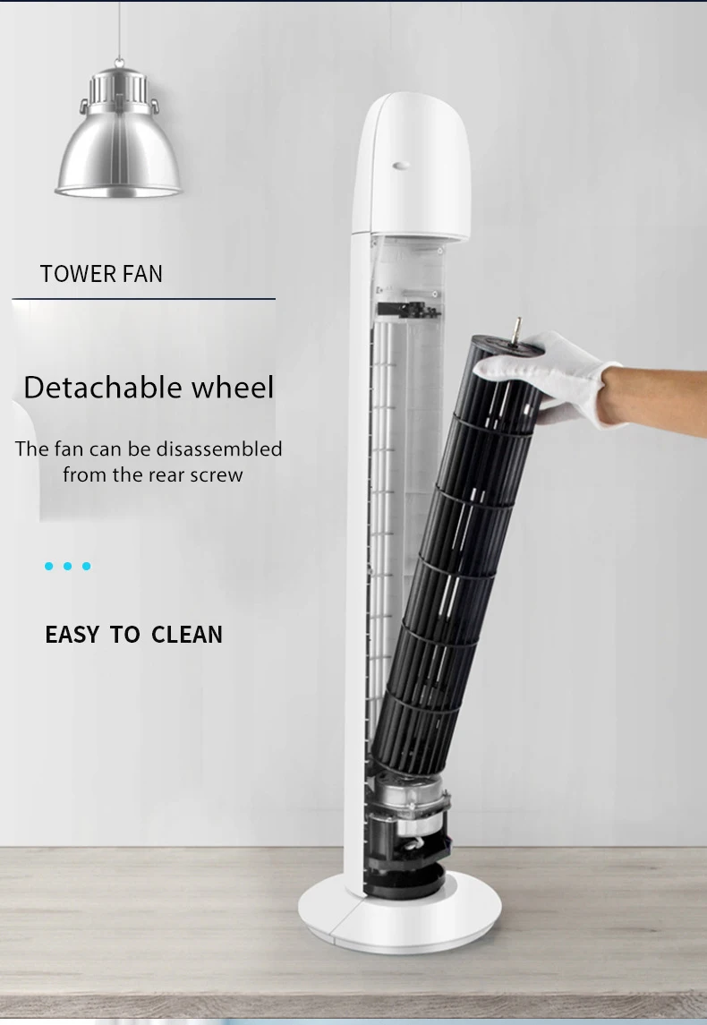 Cheapest Tower Fan Remote Control Natural Wind Portable Height AC motor Electric High Speed Fan cheap Tower Air fan for home