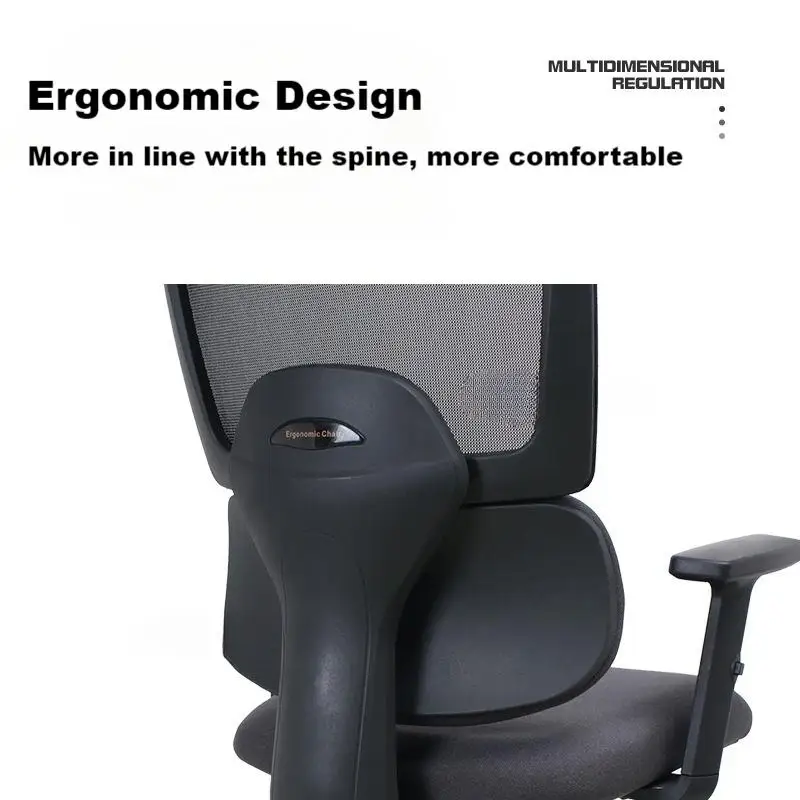 Ergonomic Executive Adjustable Lift Mesh Chair Bureau Armrest Office Swivel Chair Furniture Customizable