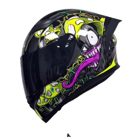 New  Full Face Dual Lens motorcycle helmet  Men Racing Motorcycle motorcycle safety helmet