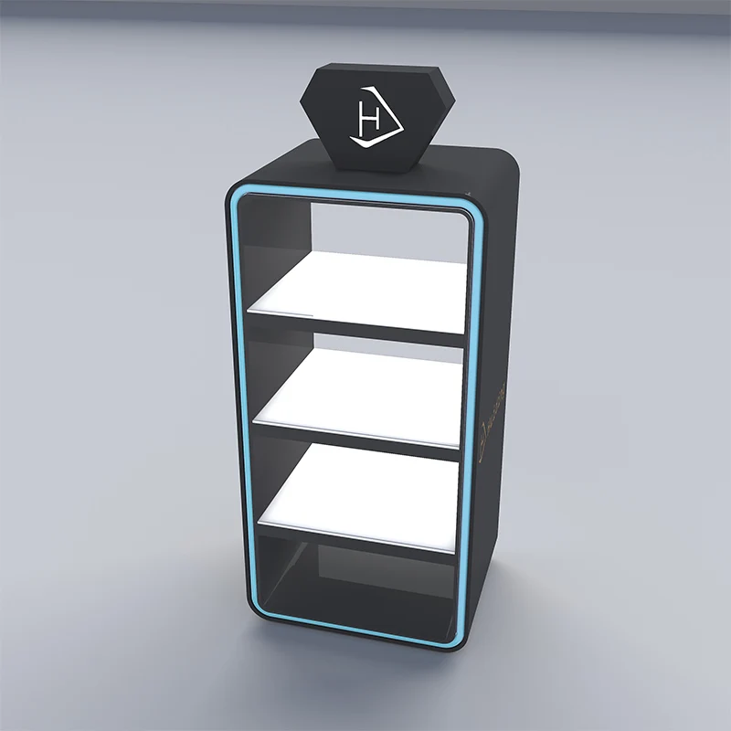 Factory Custom Led Luminous Tobacco Cigarette Display Case Acrylic Cigarette Shop Display Stand Retail Display Stand 116