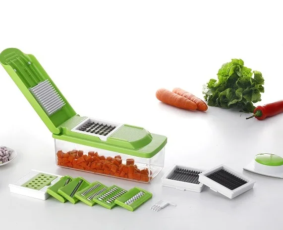 Multifunction Kitchen Helper Nice Dicer - Carrot Grater Egg Slicer - Vegetable Cutter - Onion Chopper