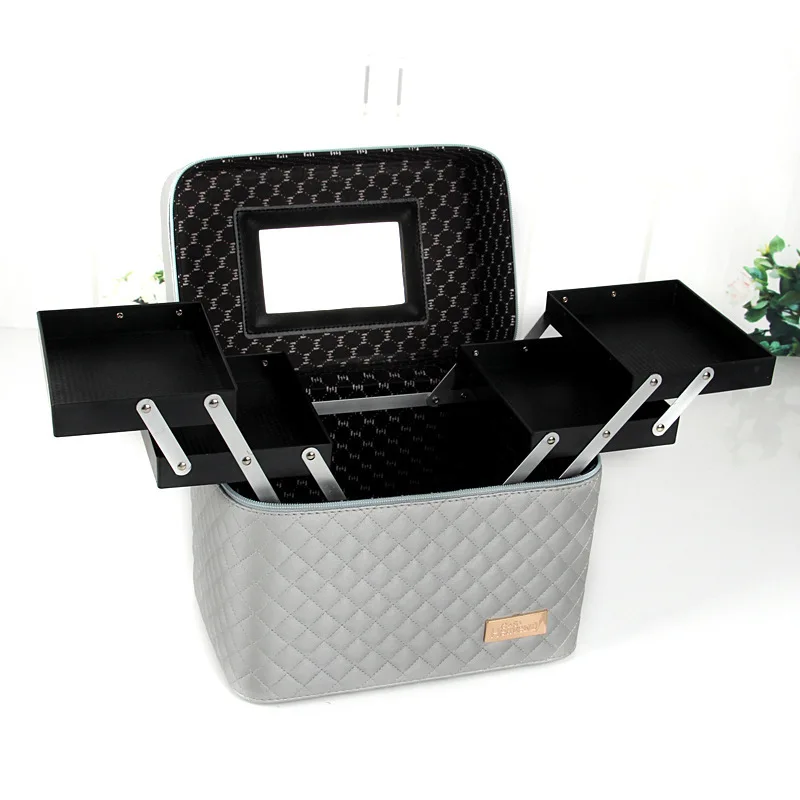 Ultra-large capacity Travel StorageCosm etic box Multi-Purpose Cosmetic Bag For makeup brush holder