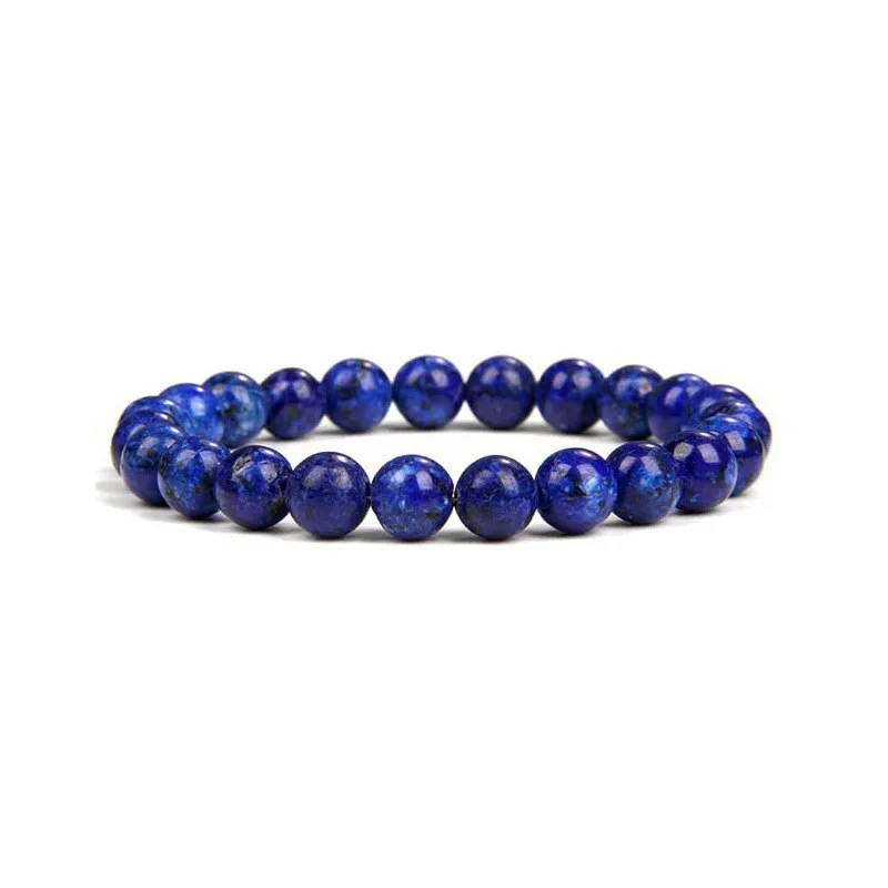 Hot Selling 8mm Natural Stone Bracelets Women Summer Cool Accessories-Agate Beaded Crystal Tourmaline Europe America Wholesale