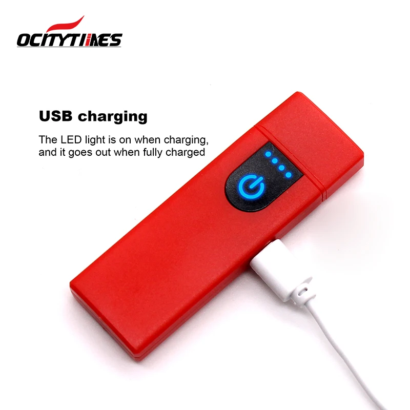 USB Rechargeable Windproof Electronic Lighter Flameless Cigarette USB Lighter