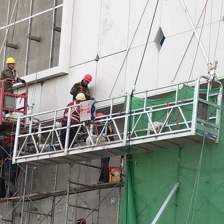 Подъемное оборудование ZLP630, алюминиевая подвесная Рабочая платформа