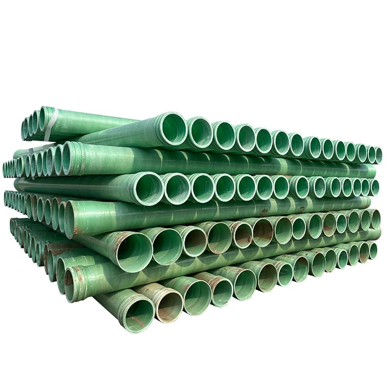 Pultruded Hollow GRP Round Tube FRP Fiberglass Pipes