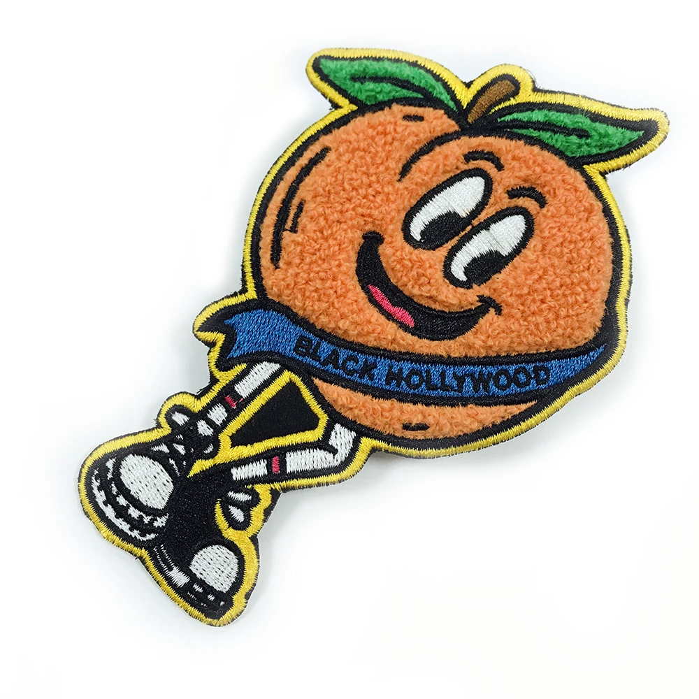 Custom iron on chenille patches letters for jackets