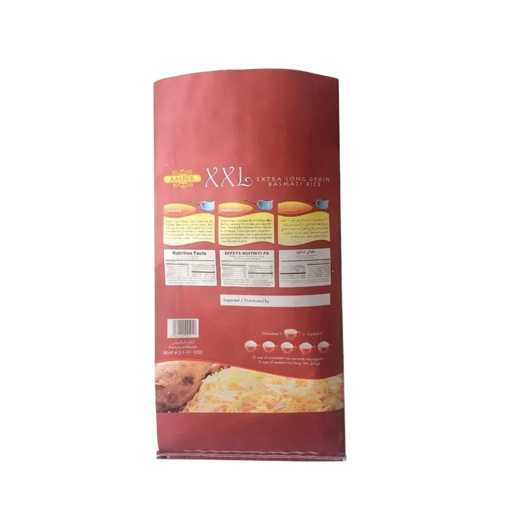 China Pp Woven Sacks New Empty 5kg 10kg 15kg 25kg 50kg Rice Packing Bag Plastic Woven Rice Bags