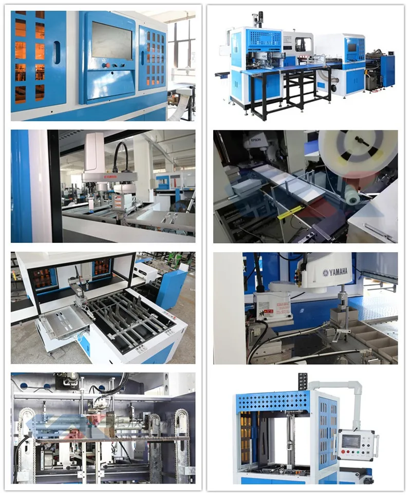 semi-automatic rigid box making machine rigid shoe box machine paper box growing machine