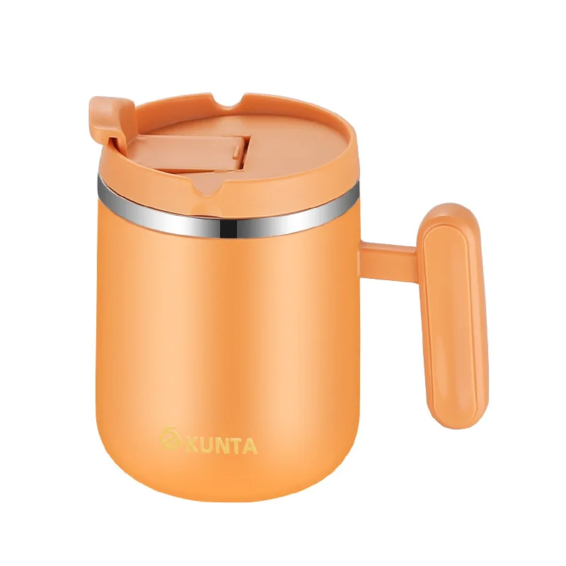 2024 High quality thermos cup stainless steel breakfast milk coffee cup office mug large capacity thermos cup