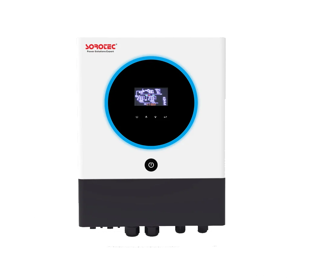 Sorotec Solar Inverter 3.6kw 5.6kw 8kw 11kw Hybrid Inverter 2MPPT Touch screen With wifi function Peak-to-valley charging