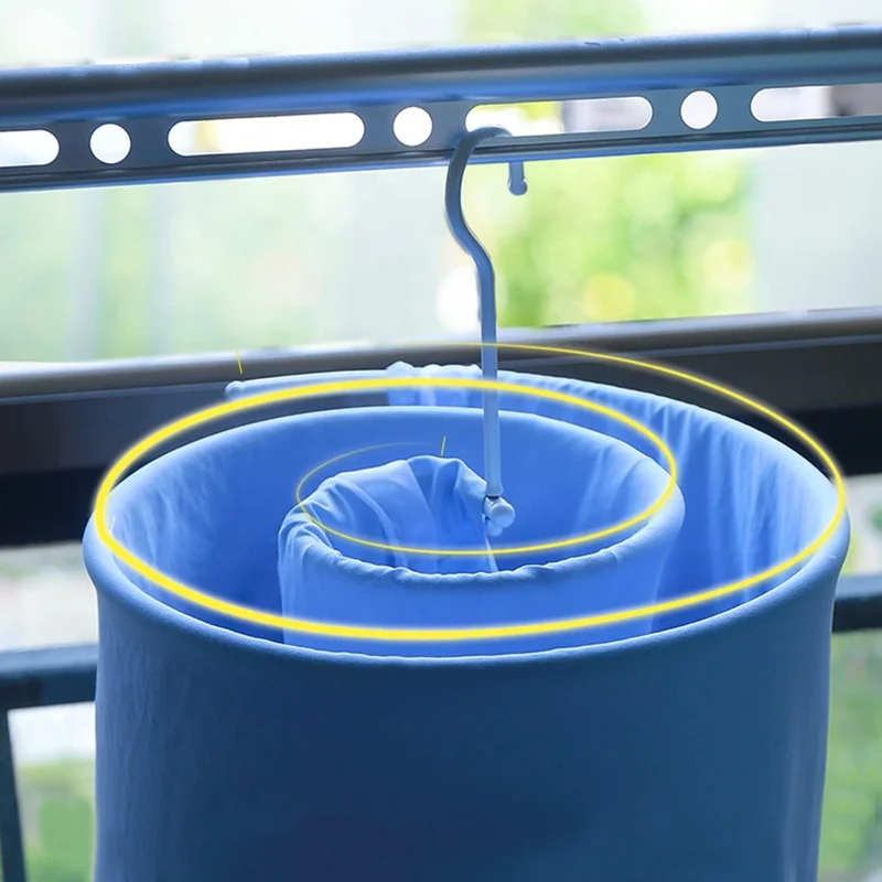 Thickened Steel Pipe High Quality Spiral Clothes Hanger