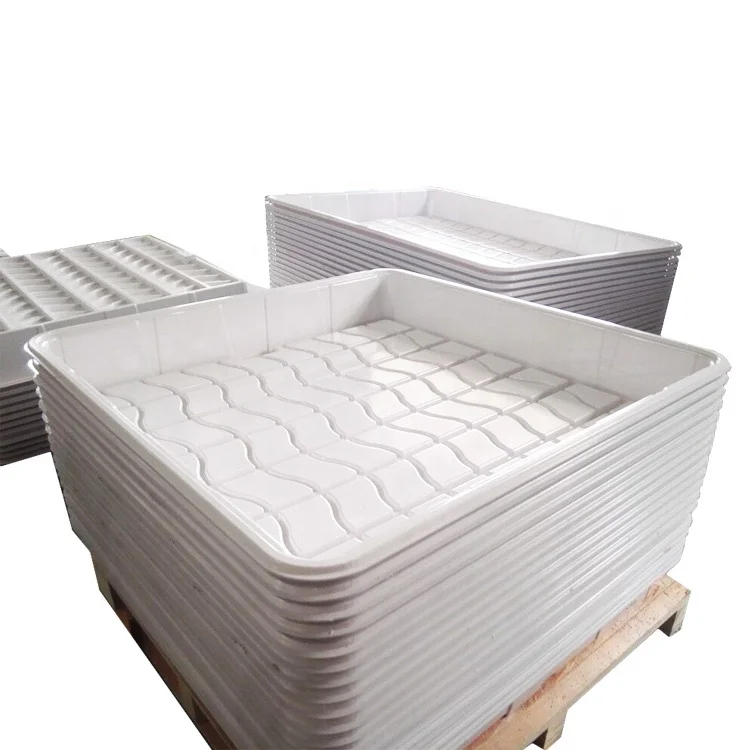 Factory Water storage disc Plant growth tray Greenhouse hydroponic plant growth  rolling benches flood tables ebb flow tray