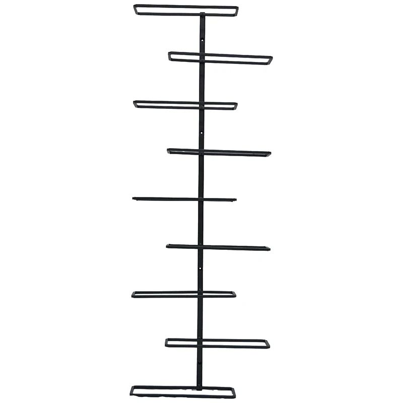 Customized 9 bottles Metal Cube Wine Rack For Display Home Racks and Holders Metal Wine cube rack