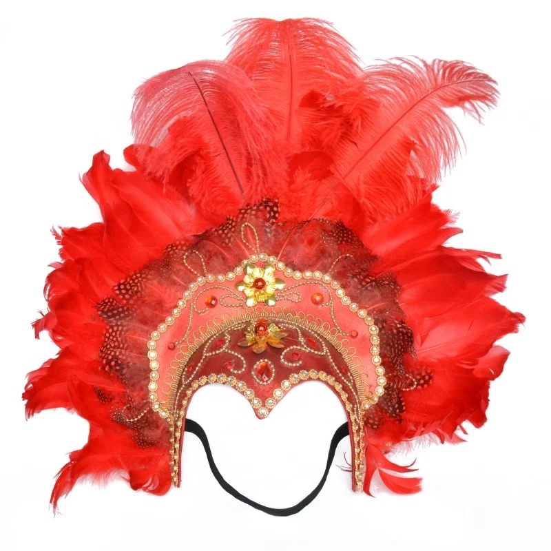 Mardi Gras Women Fancy Hair Accessories Hair Band Dancing Dress Girl Carnival Costume Party Supplies