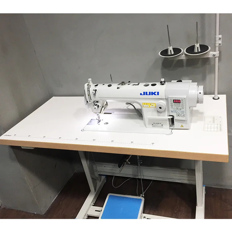 Б/у промышленная одноигольная Компьютеризированная швейная машина lockstitch для ткани