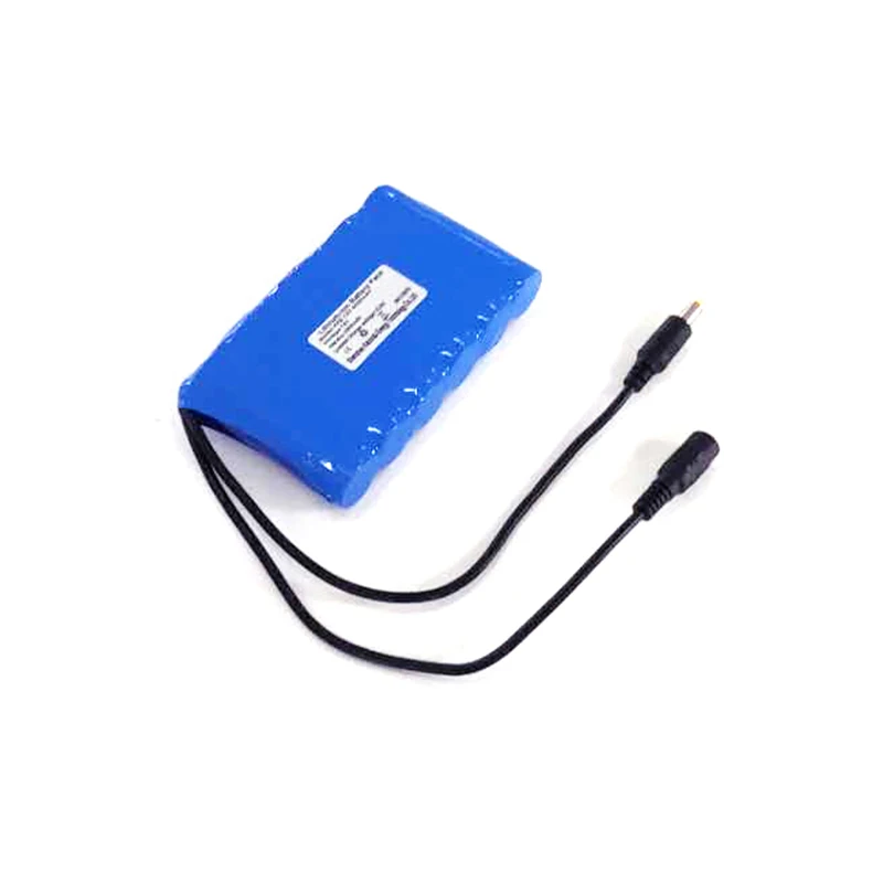 18650 2P3S 12 volt 49Wh lithium rechargeable 11.1v 4400mah battery for solar lamp security light sensor