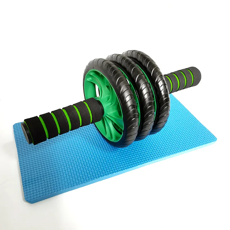 Premium OEM Factory Abs Roller Wheel Gym Workout Equipment Strength Training Abs Wheel Roller With Black Handle