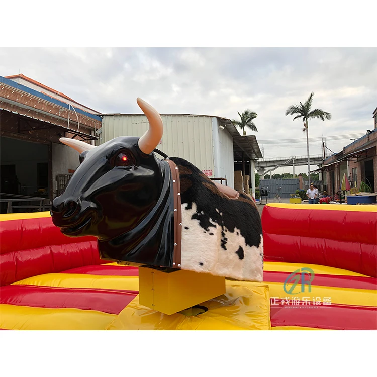 Customize Rodeo Mechanical Bull Toro Bullfight Inflatable Bullfighting Machine with high quality