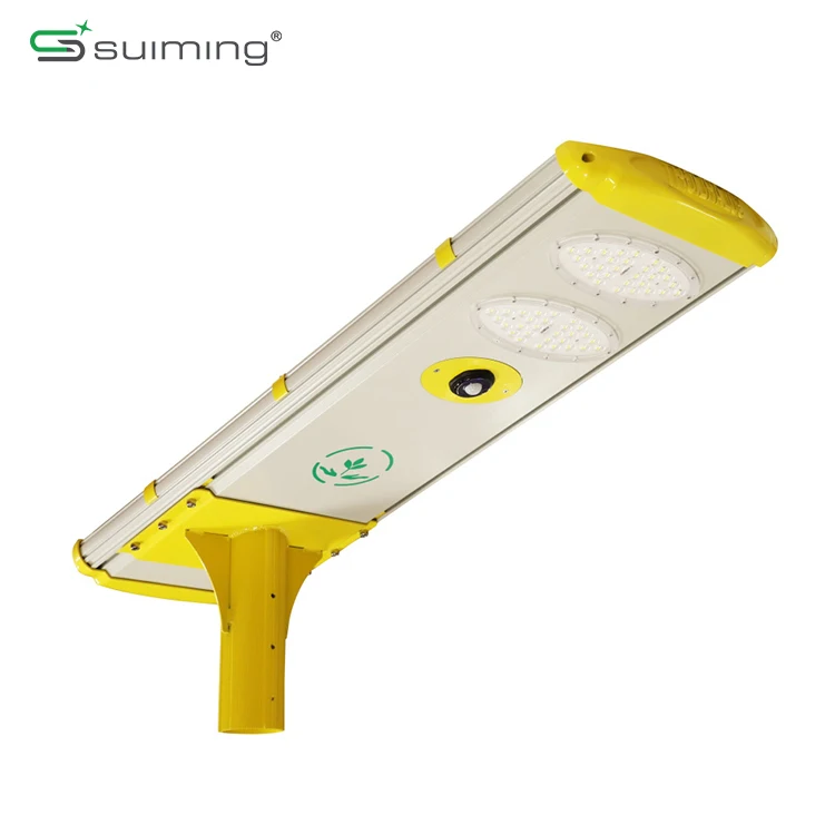 5years warranty mono solar panel 12v dc 60watts 80w 100w felicity all in one solar street light