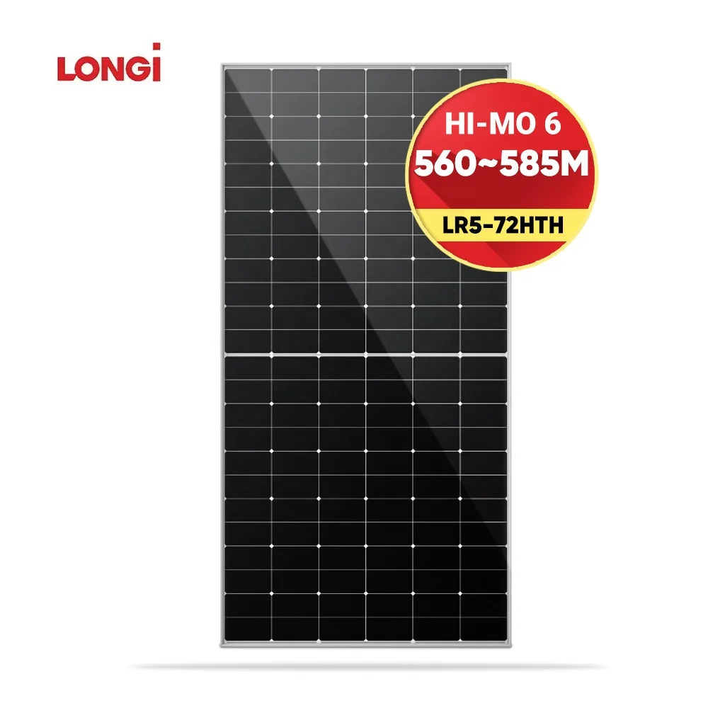 Longi HiMo X6 explorer, solar panels with HPBC technology LR5-72HTH 570W 575W 580W Himo 6 Tier 1 A Grade original solar panel