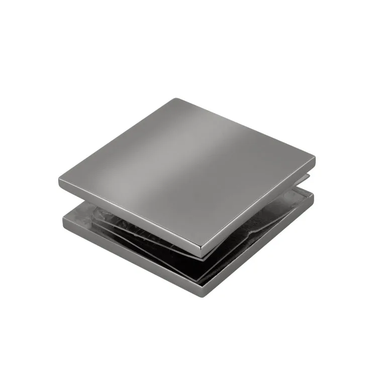 Glass Clip 0 degree Bulk sale of brass fixing clip accessories glass fixing plate wall-mounted U-clamp fixed panel u clamp