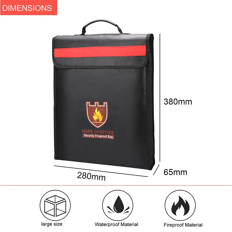 YiHuaXing Wholesale Fireproof Briefcase from China Factory for Secure Storage of Documents Laptops Valuables Batteries
