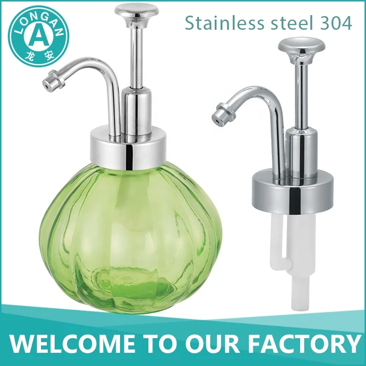 Wholesale Customized 300Ml Empty Clear Airless Pump Glass Shampoo Dispenser Spray Bottle With Lotion Pump Soap Factory China