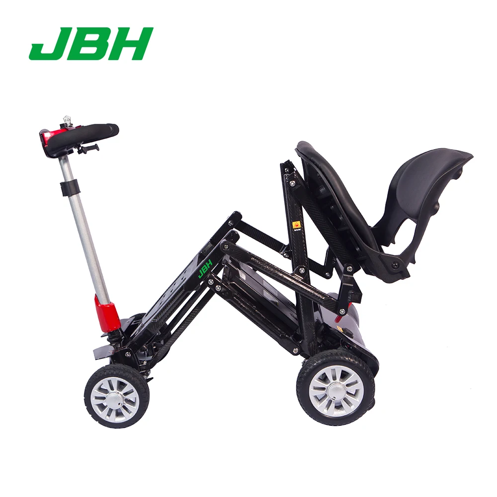 Factory hot selling Elderly Electric 4 Wheel Disabled Handicap Folding Foldable Mobility Scooters