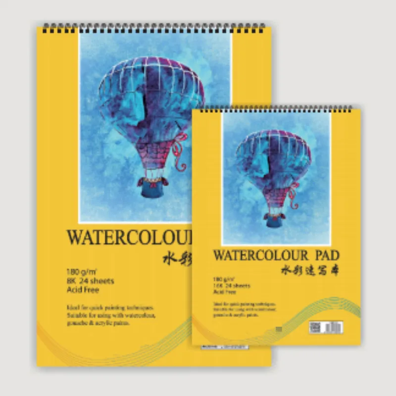 
180g paper watercolor pad 8K 16K 