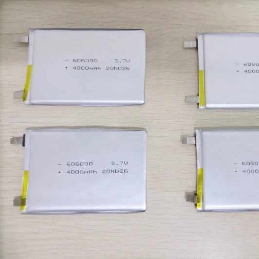 Реальная емкость RoHS литиевый 3 7 в 4000 мАч 606090 полимерный литий-ионный аккумулятор для внешнего аккумулятора