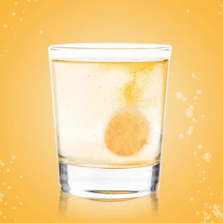 
Natural health effervescent tablet Vitamin C effervescent tablets 