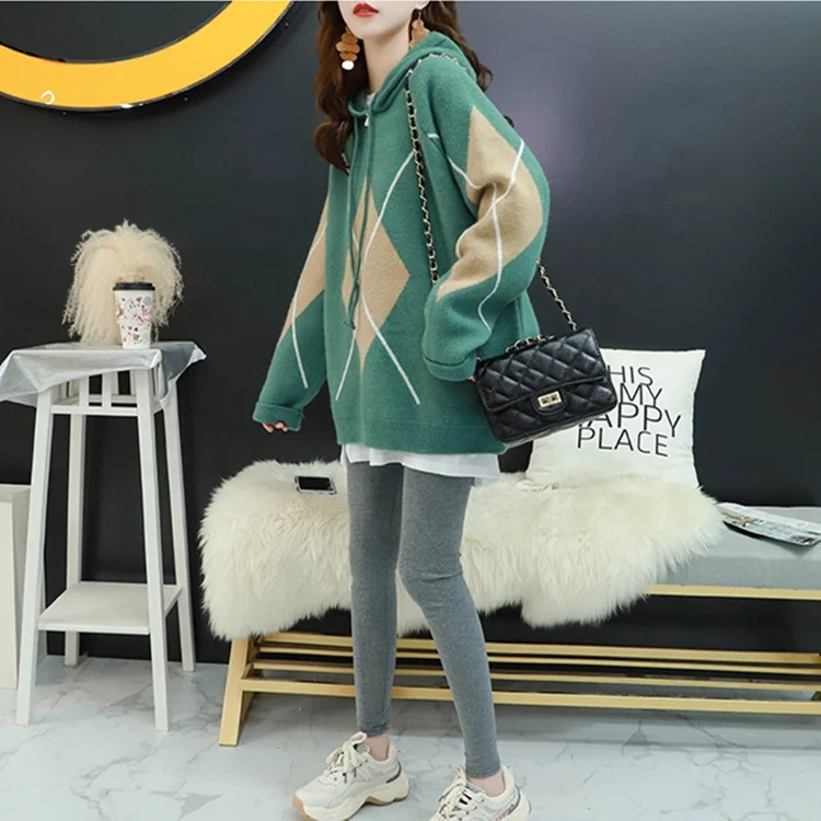 B61634A The new 2019 hoodie for women Korean version popular sweater