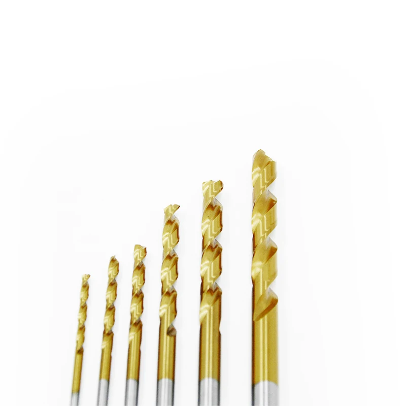 Din 338 German Hss M35 Cobalt 5% Parallel Shank Twist Drill Bits For Stainless Steel/steel/metal