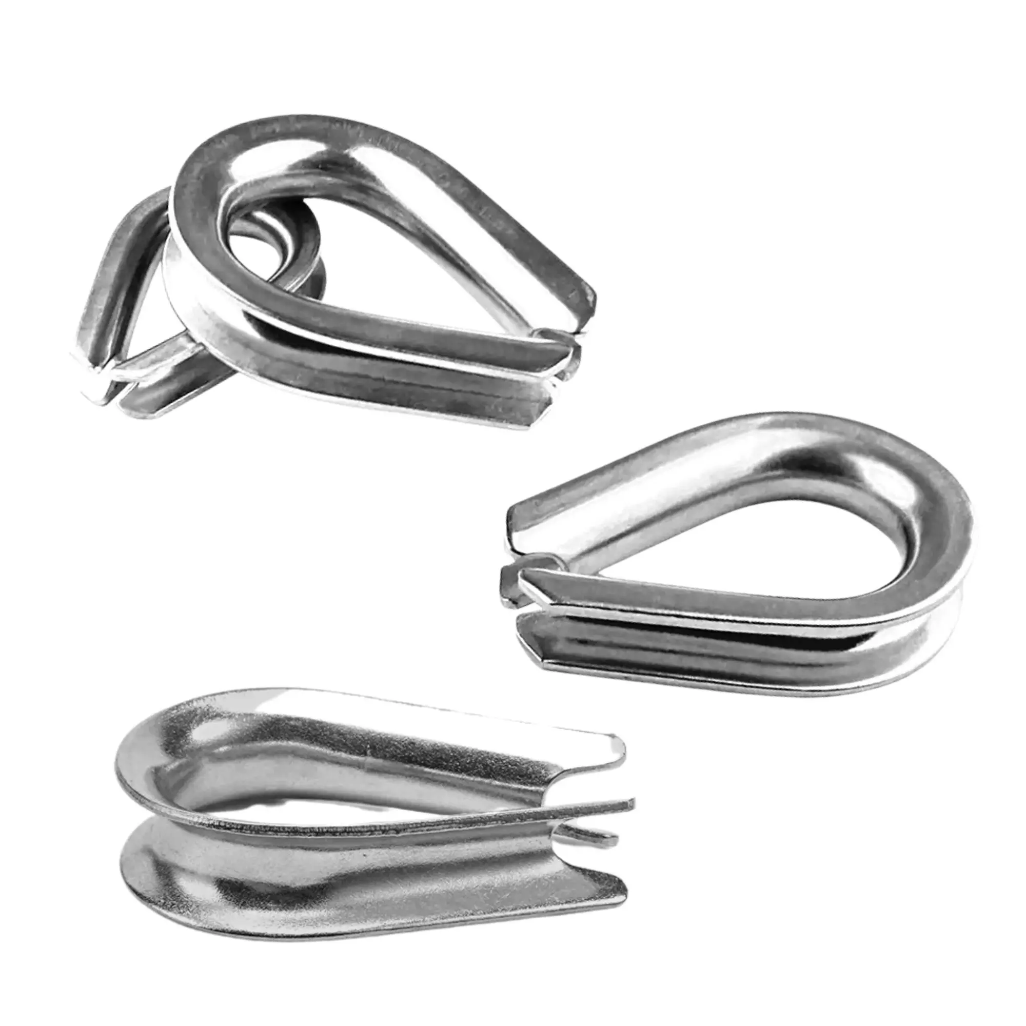 High Quality Hot Dip Galvanized European Type Wire Rope Thimbles