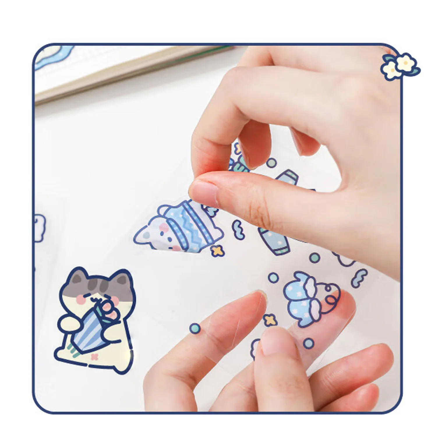 Custom UV Proof Brand Advertising Die Cut Company Logo Adhesive Waterproof PVC Vinyl Sticker