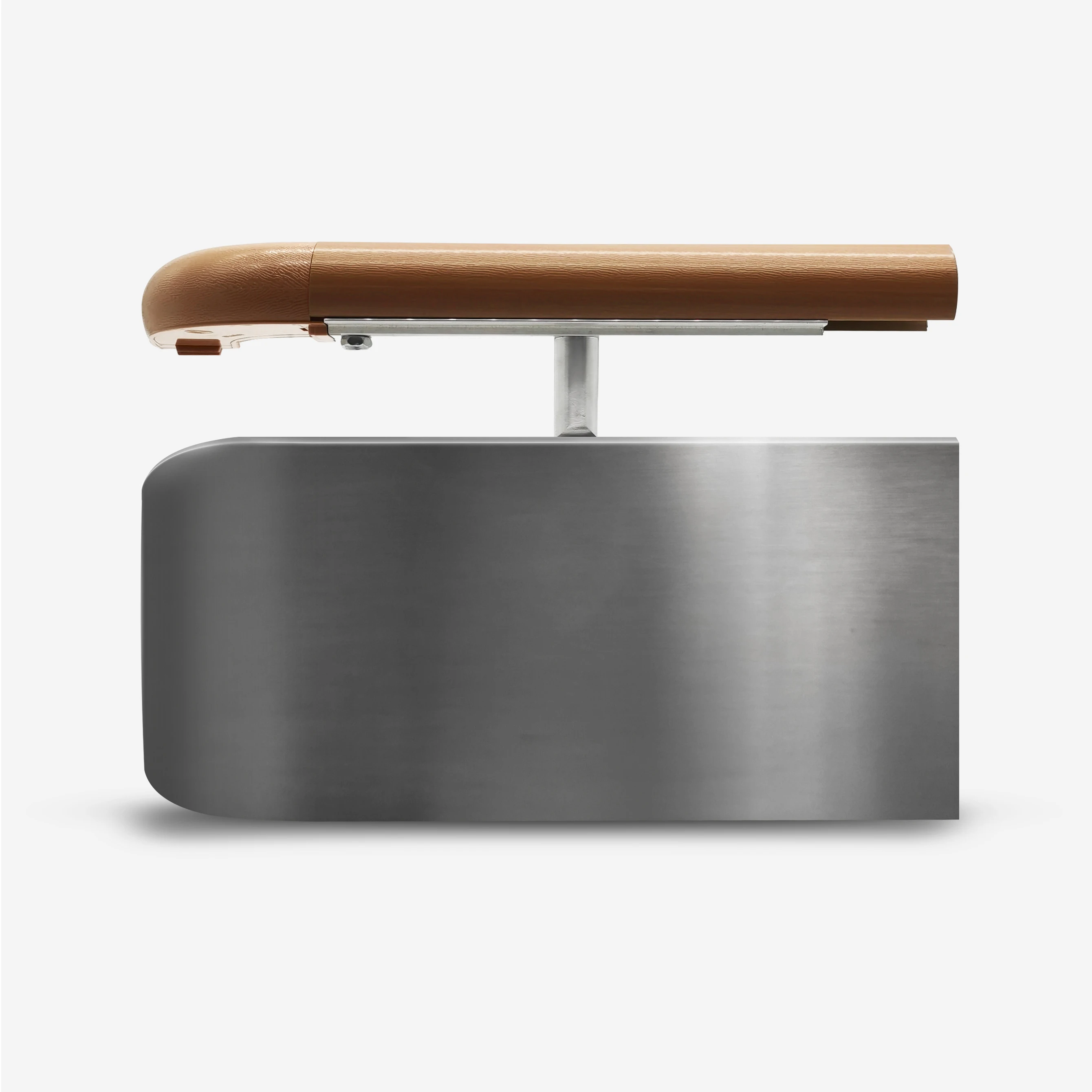 Hospital hallway handrail Stainless steel hospital hand rails wall mounted hospital corridor railing