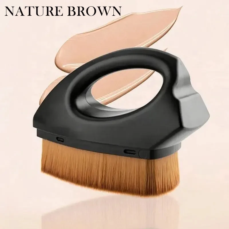 1pcs Small Iron Foundation Brush for Makeup Brushes Use with BB Cream and Powder Cosmetics  Makeup Brush