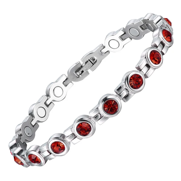 Married Diamond Magnetic Stainless Steel Bracelets
