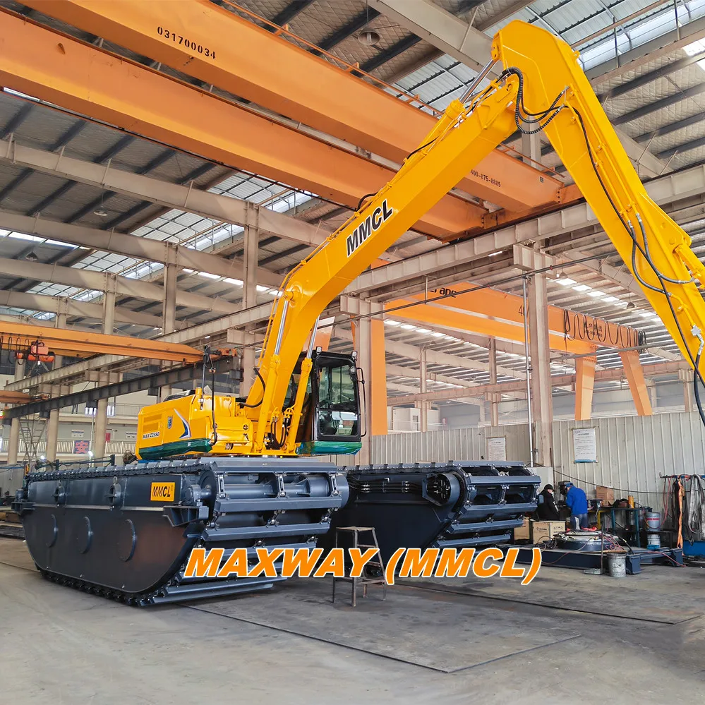Amphibious Excavator Pontoon,  MAXWAY (MMCL),  Model: MAX200PU