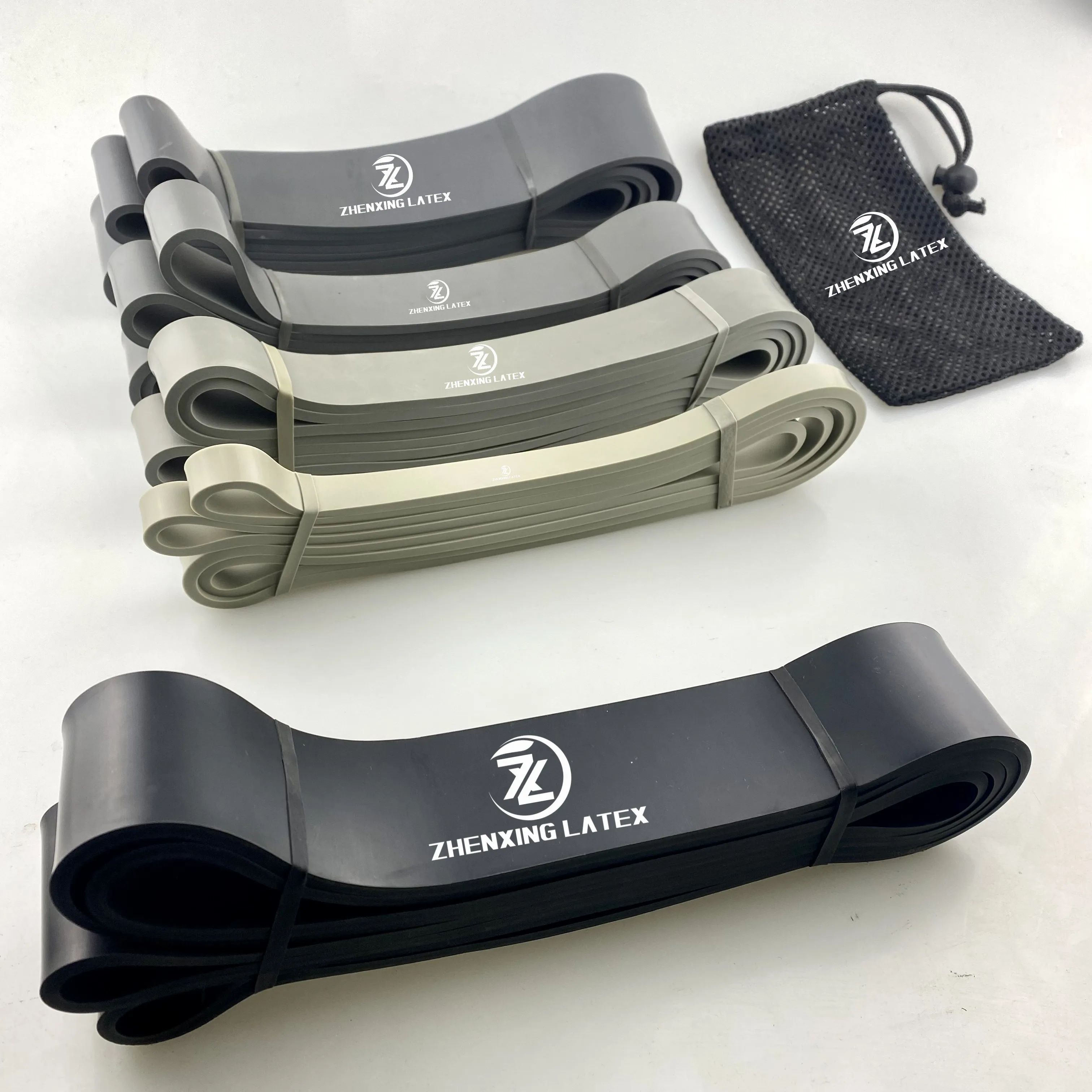 Прочные резиновые ленты из натурального латекса ленты-Эспандеры для подтягивания фитнес-тренировок