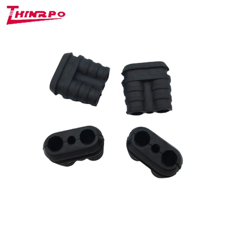 OEM Rubber Strain Relief Cord Boot Protector Wire Cable Sleeve Custom Molded Silicone Rubber Sleeve Grommets