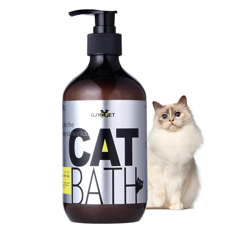 Pet Care Manufacturer Organic Shampoo Cats Shiny Grooming Pet Shampoos & Finishes Natural Organic Blueberry Cat Shampoo