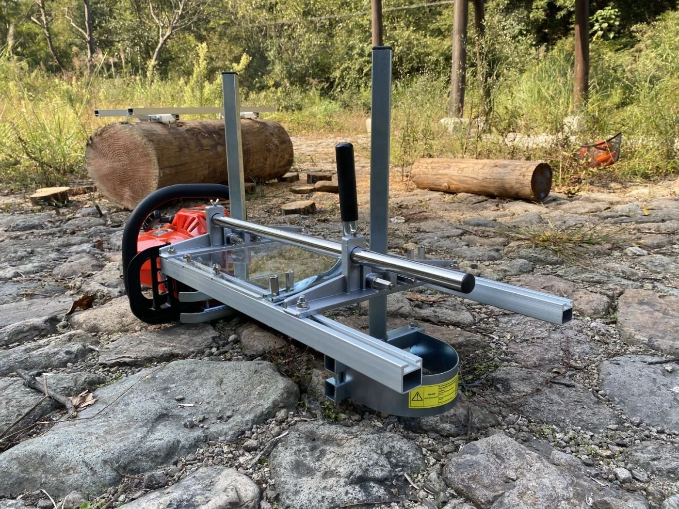 Портативная бензопила, 48 дюймов, портативная пила для производства древесины