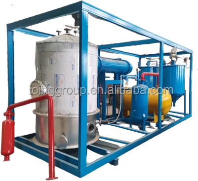 100KG-14+Tpd Used Engine Oil To Clean Diesel Waste Motor Oil Recycling Machine Oil Distillation Refinery Plant