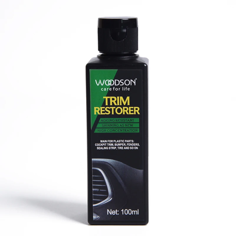 Plastic Cars Restoration Renew Shines & Darkens Worn Out Plastic  Surfaces UV Sunlight Plastic Trim Restorer