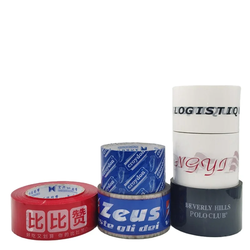 Customize Prime Branded Name Bopp Custom Package Pack Adhesive Custom Brand Packing Tape