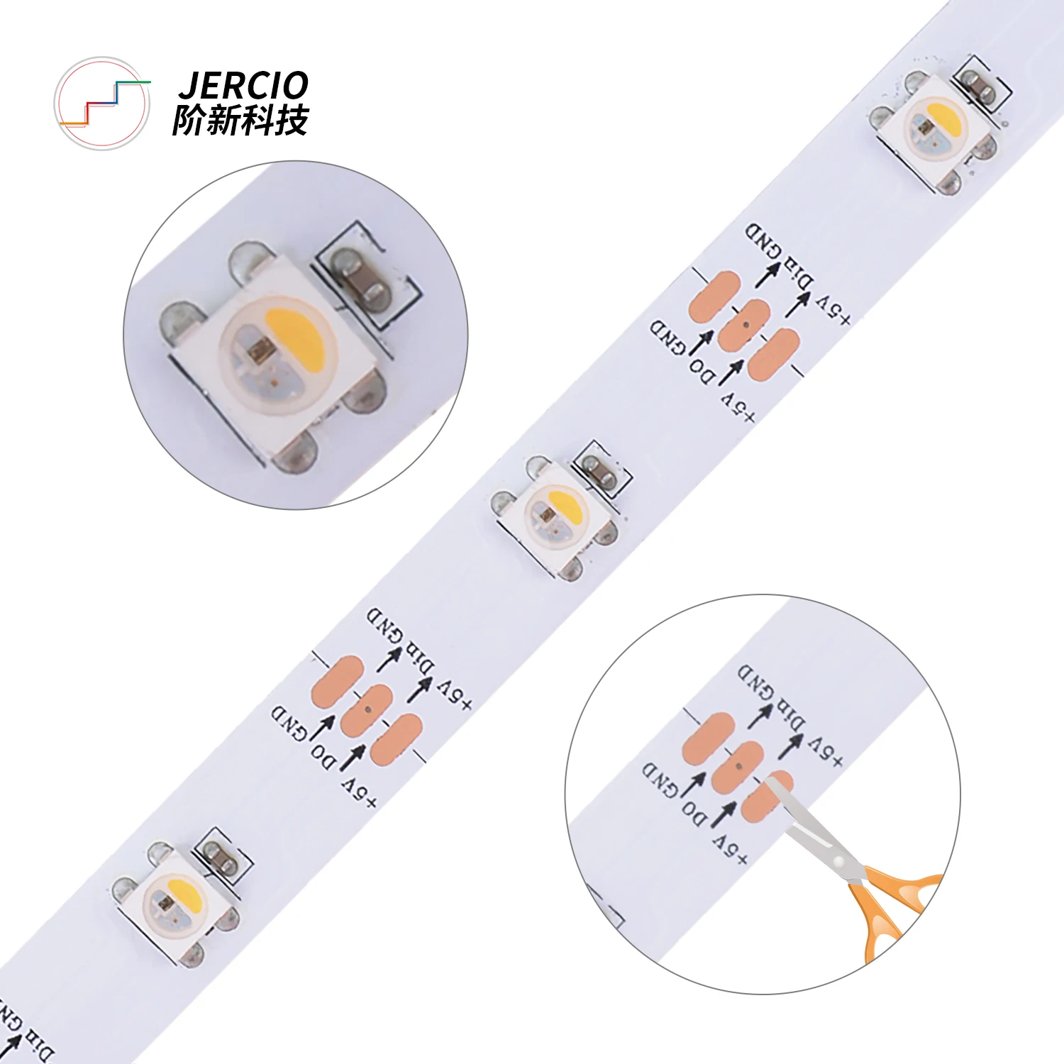Адресная Светодиодная лента RGB SK6812 / WS2812 / XT1511 RGBW, Высококачественная цифровая светодиодная Пиксельная лента