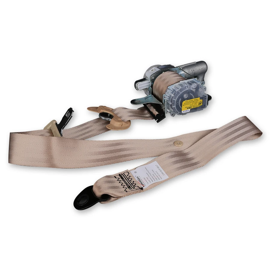 Ccc Certificate Elr   Drive Side Passager Side Seatbelt Webbing Buckle Car Seat Belt 3 Point Safety Seatbelt For Crown